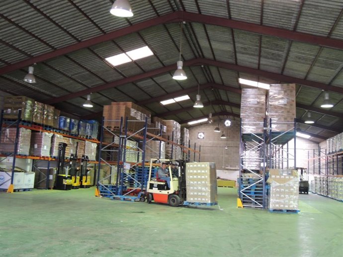 Almacén de Banco de Alimentos. 