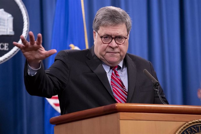 El fiscal general de Estados Unidos, William Barr