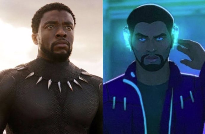 Montaje Con Escenas De 'Black Panther' Y 'Marvel's What If...?'
