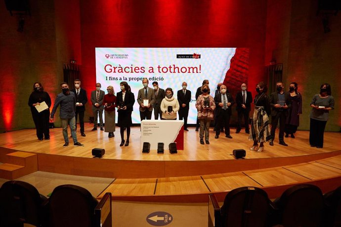 El Gremi d'Editors de Catalunya ha entregado este lunes el Premi Atlntida 2020.