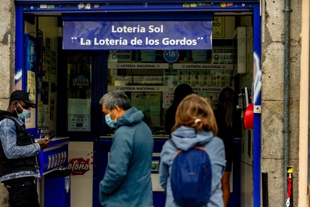 Administració de loteria Sol. Madrid (Espanya), 4 de novembre del 2020.