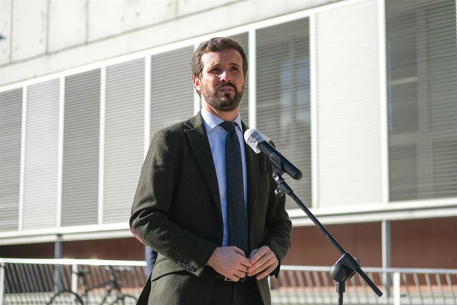 El president del PP, Pablo Casado.