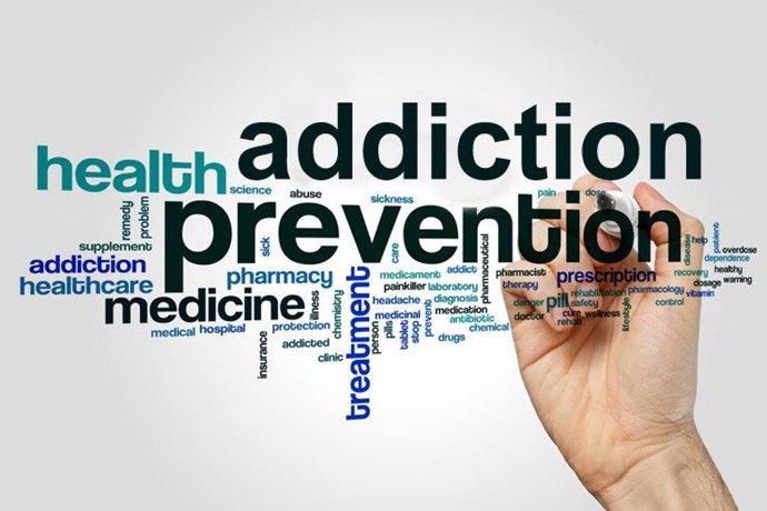 Los miembros del Grupo de Acción de Rotary para la prevención de adicciones