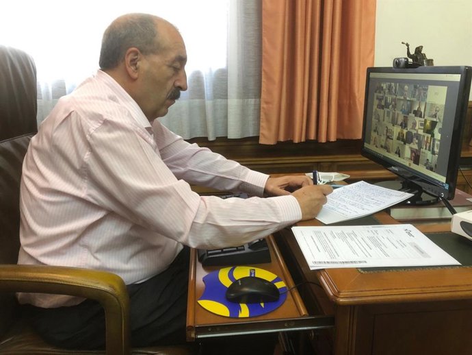 El presidente de la DPT, Manuel Rando