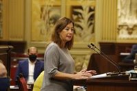 Armengol reconoce que la situación es "preocupante" pero sostiene que Baleares está preparada para una tercera ola