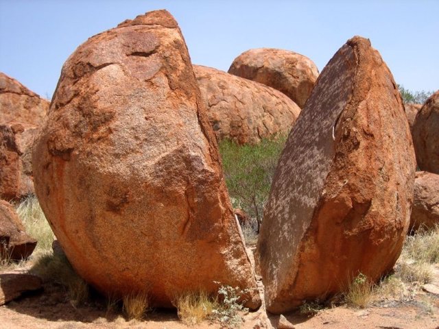 Meteorización de una roca