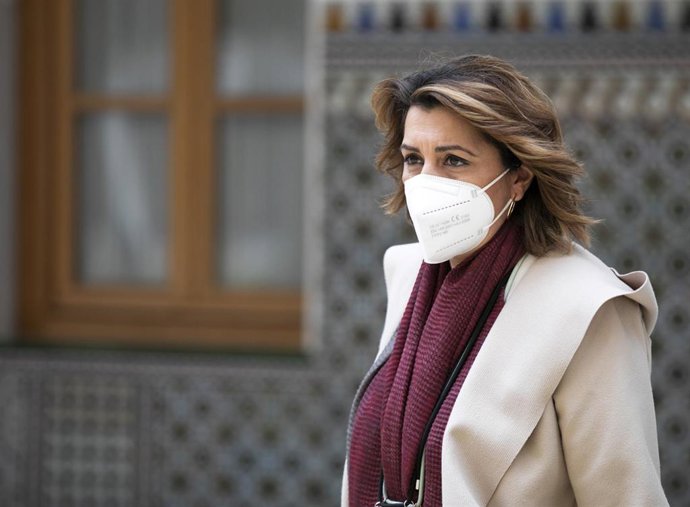 La secretaria del PSOE-A, Susana Díaz