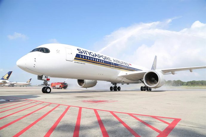 Avión de Singapore Airlines