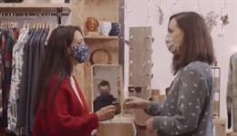 Fotograma de la campaña de promoción del comercio local del Ayuntamiento de Málaga y Cervezas Victoria