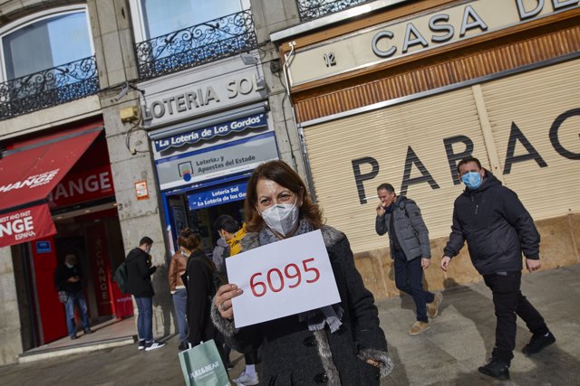 El 6.095, agraciado con el segundo premio del Sorteo de Navidad 2020