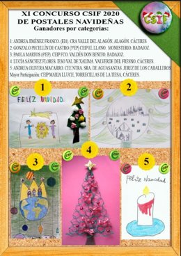 Concurso de postales de CSif