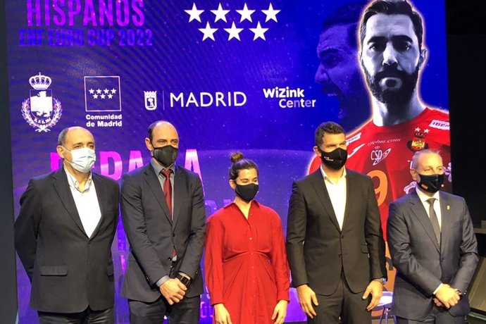 Presentación del España-Croacia de balonmano