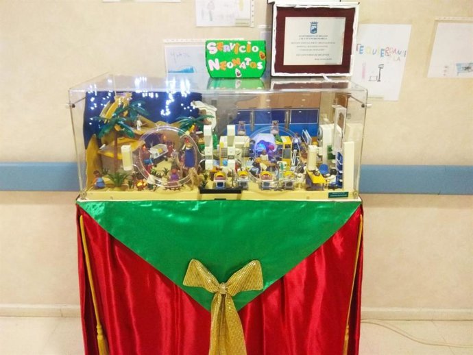 Los hospitales públicos de Málaga se preparan para celebrar las fiestas navideñas cumpliendo con todas las medidas de seguridad frente a la Covid-19