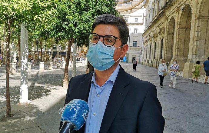 Pimentel, portavoz de Cs, en una foto de archivo