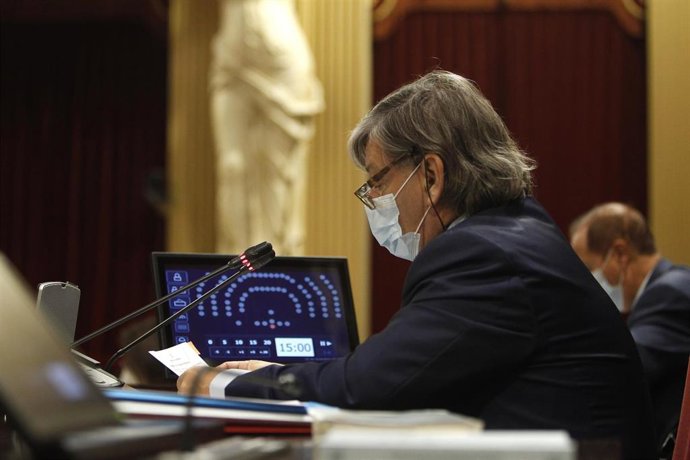 El presidente del Parlament, Vicen Thomas.