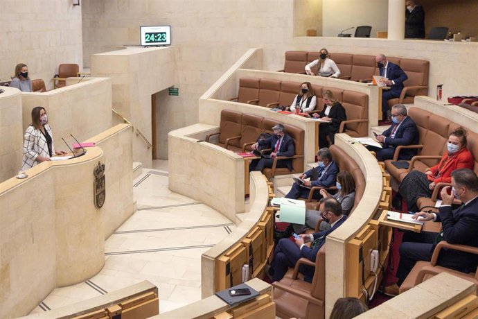 Pleno de aprobación de Presupuestos de Cantabria para 2021