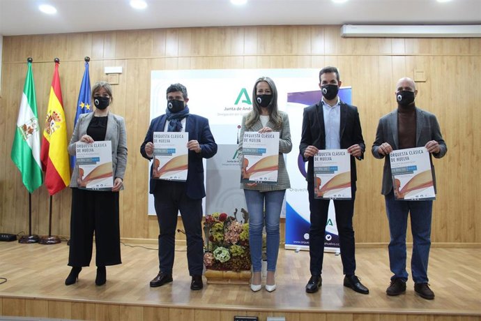 Presentacion del concierto inaugural de la nueva Orquesta Clásica de Huelva.