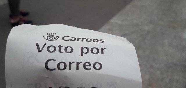 Imatge de recurs de vot per correu