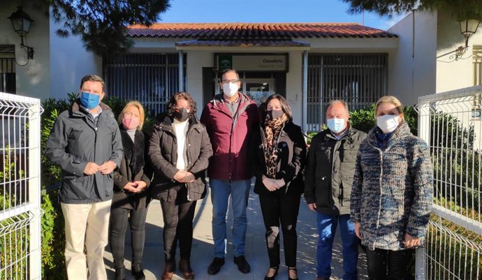 Visita de los populares a Villanueva del Ariscal