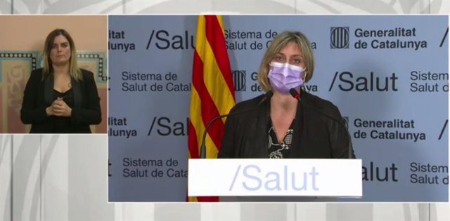 La consellera de Salud, Alba Vergés, explica las restricciones en la Cerdanya y el Ripollès por el Covid-19.