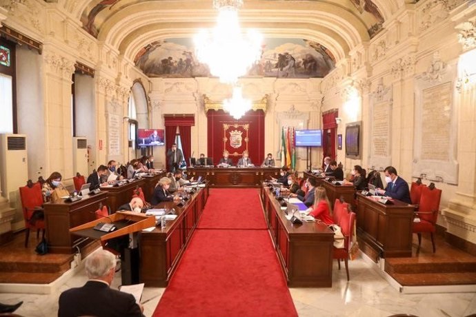Pleno del Ayuntamiento de Málaga