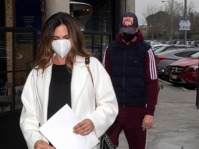 Romina Belluscio y Guti acudieron a la última revisión médica antes del nacimiento de su segundo hijo