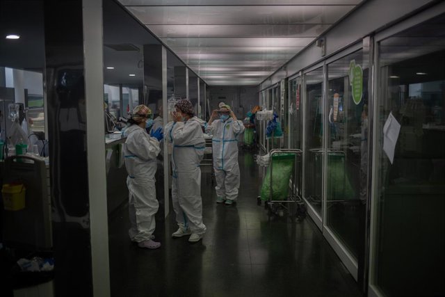 Unitat de vigilància intensiva (Arxiu).