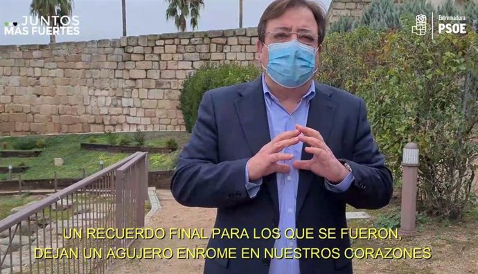 El secrretario general del PSOE de Extremadura, Guillermo Fernández Vara