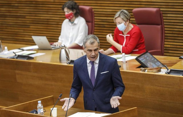 El portavoz de Ciudadanos en Les Corts, Toni Cantó