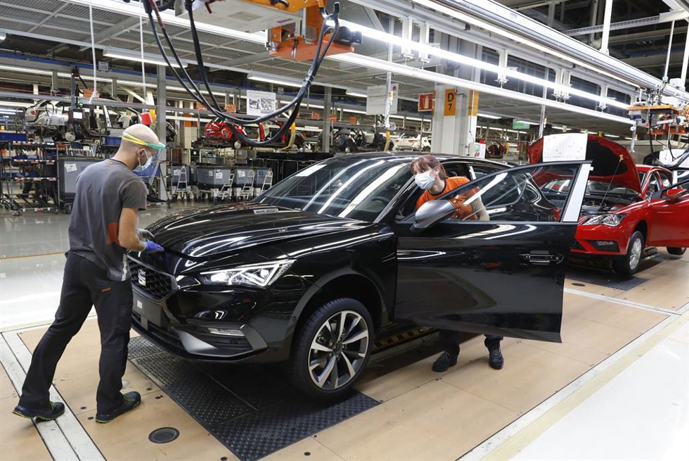 Imagen de una planta automovilística de Cataluña.