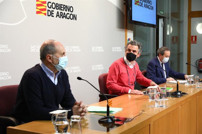 La presentación de la campaña de vacunación ha tenido lugar en el Edificio Pignatelli.