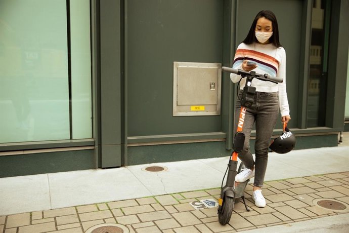 Imagen de una usuaria de Spin.