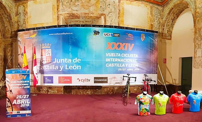 La XXXIV Vuelta a CyL contará con 17 equipos de siete países que recorrerán 516,9 kilómetros por el Camino de Santiago
