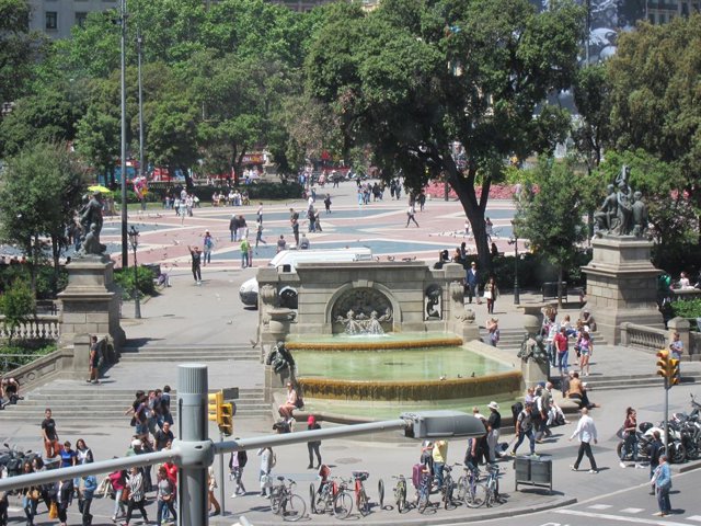 Plaça Catalunya de Barcelona