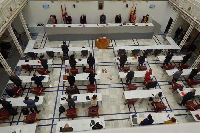 Imagen del Pleno de la Asamblea Regional