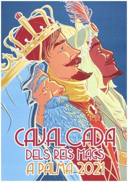 Cartel ganador de la Cabalgata de Reyes de 2021