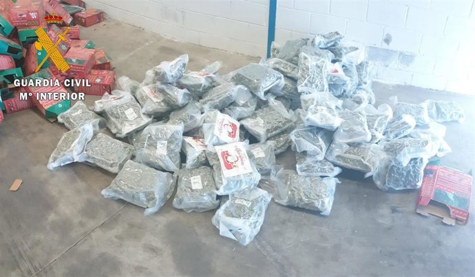 Nave con marihuana en el polígono Juncaril