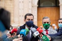 Moreno: Andalucía contará en 2021 con un Presupuesto "realista" centrado en paliar los efectos de la pandemia