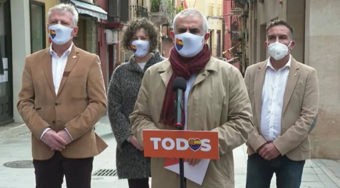 El líder de Cs a Catalunya i candidat a les eleccions del 14-F, Carlos Carrizosa.