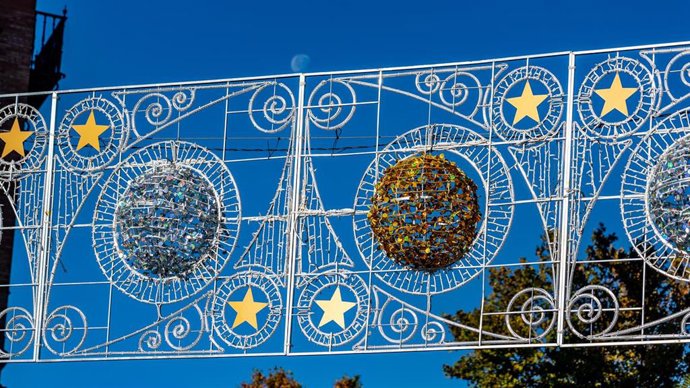 Luces de Navidad en la Plaza Nueva