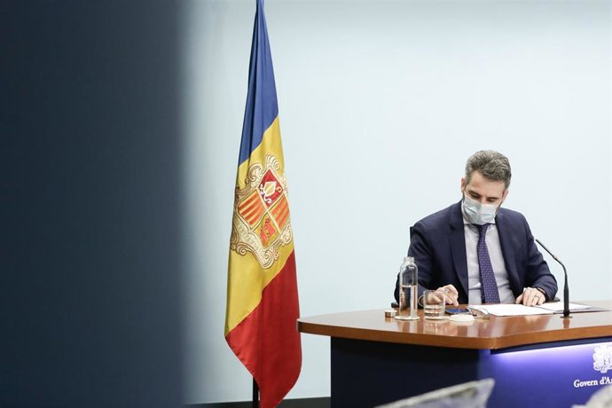 El ministro Portavoz y de Finanzas de Andorra, Eric Jover