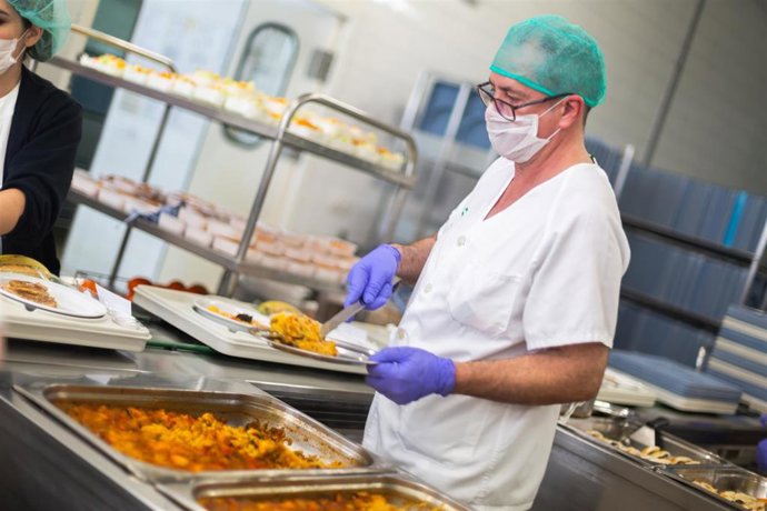 Cocina del Hospital Infanta Elena de Huelva.