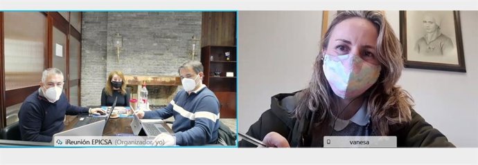 Reunión de la Diputación con la alcaldesa de Prado del Rey