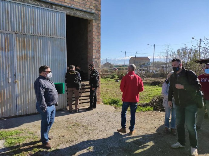 Criadero donde estaban los perros a los que cortaron las cuerdas vocales