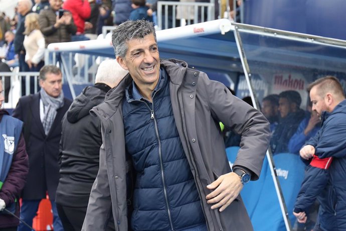 Imanol Alguacil, head coach of Real Sociedad, during the Spanish League, La Liga, football match played between CD Leganes and Real Sociedad at Butarque Stadium on February 01, 2020, in Madrid, Spain.
