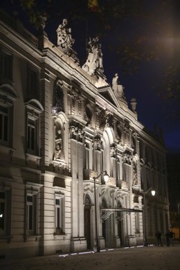 Fachada del Tribunal Supremo.