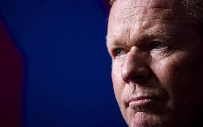 El entrenador del FC Barcelona, Ronald Koeman, en una entrevista