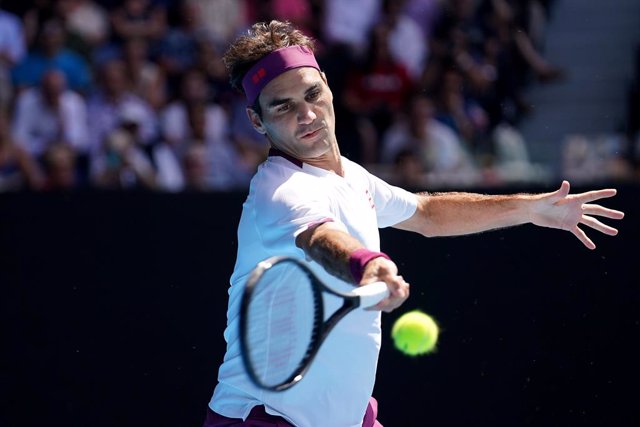 Roger Federer en el Abierto de Australia 2019