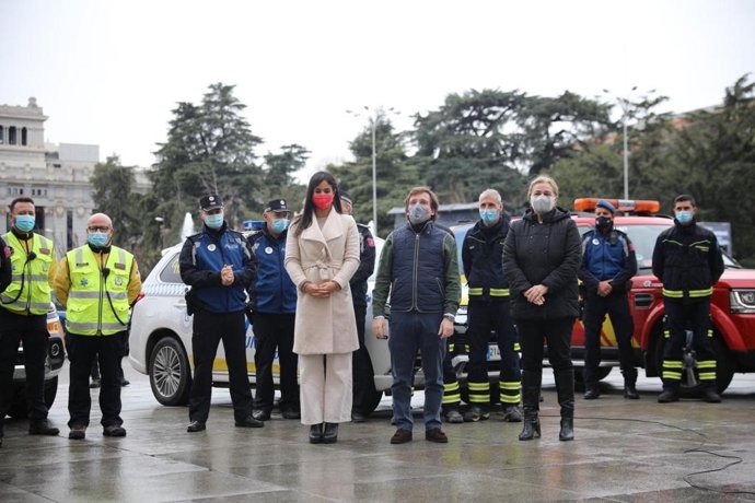 El alcalde de Madrid, José Luis Martínez Almeida, y la vicealcaldesa, Begoña Villacís.