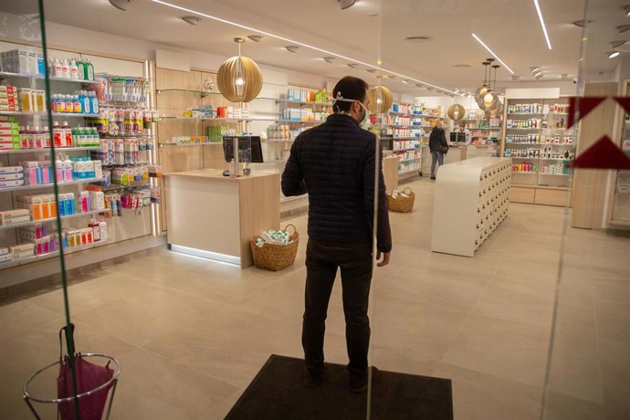 Farmacia de Barcelona durante la pandemia